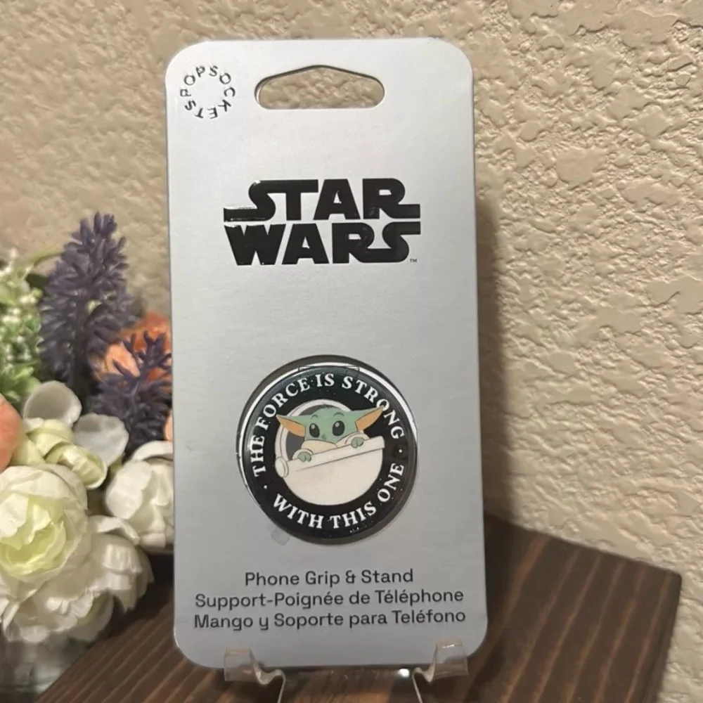 Disney Parks Star Wars The Mandalorian Grogu Popsockets Phone Grip & Stand